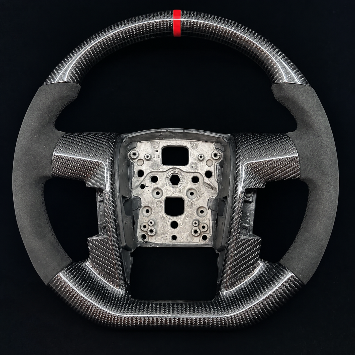 Custom Carbon Fiber Steering Wheel Fits 2009-2014 Ford F150 / SVT Raptor