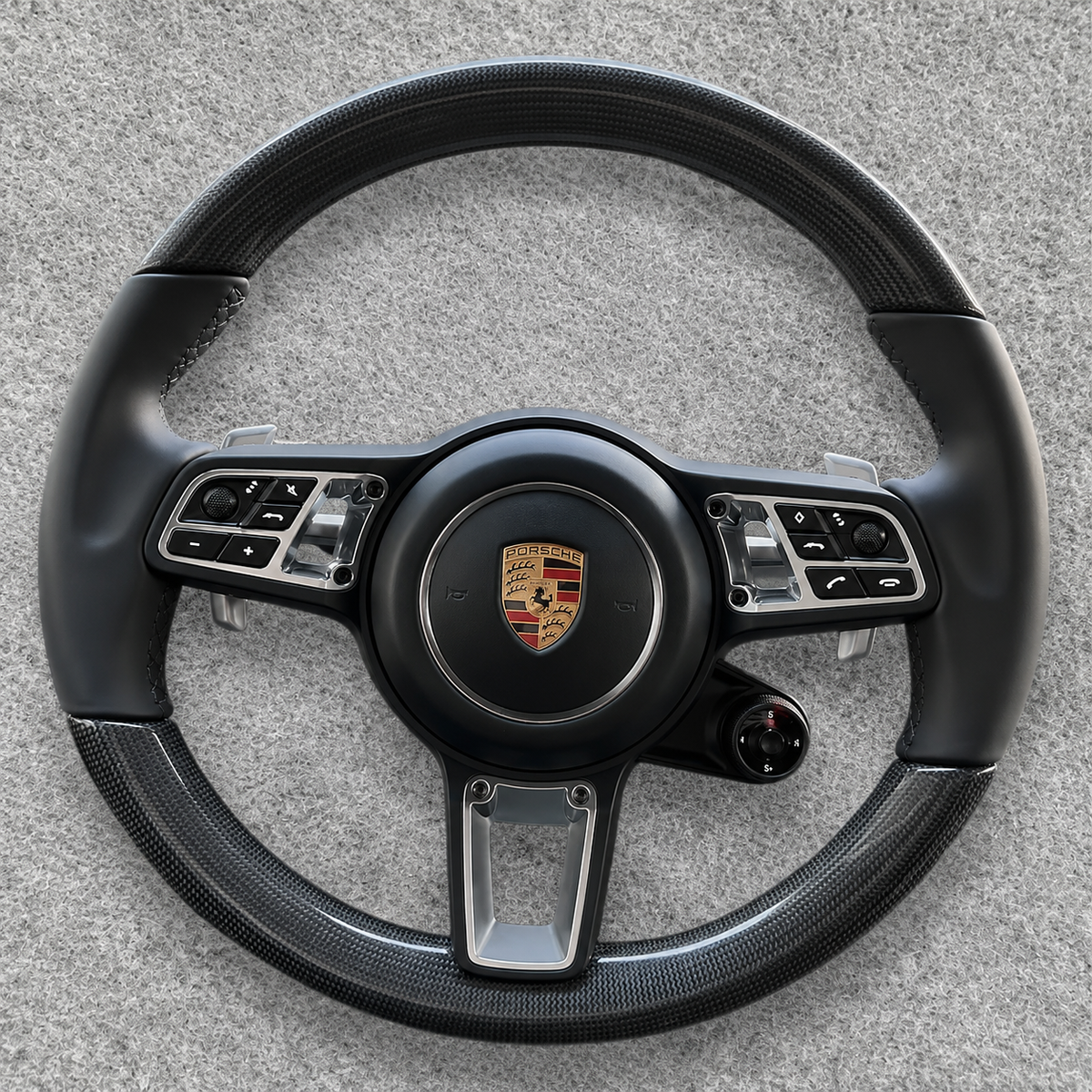 Carbon Fiber Steering Wheel Fits Porsche 918