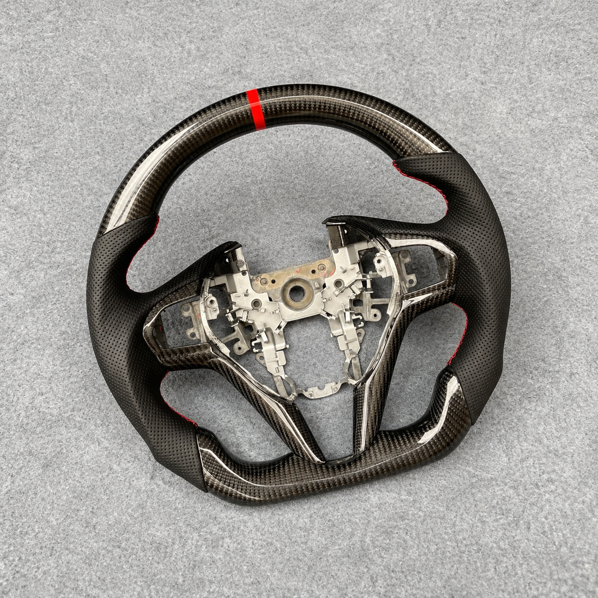 Carbon Fiber Steering Wheel Fits Honda CR‑Z 2010‑2016