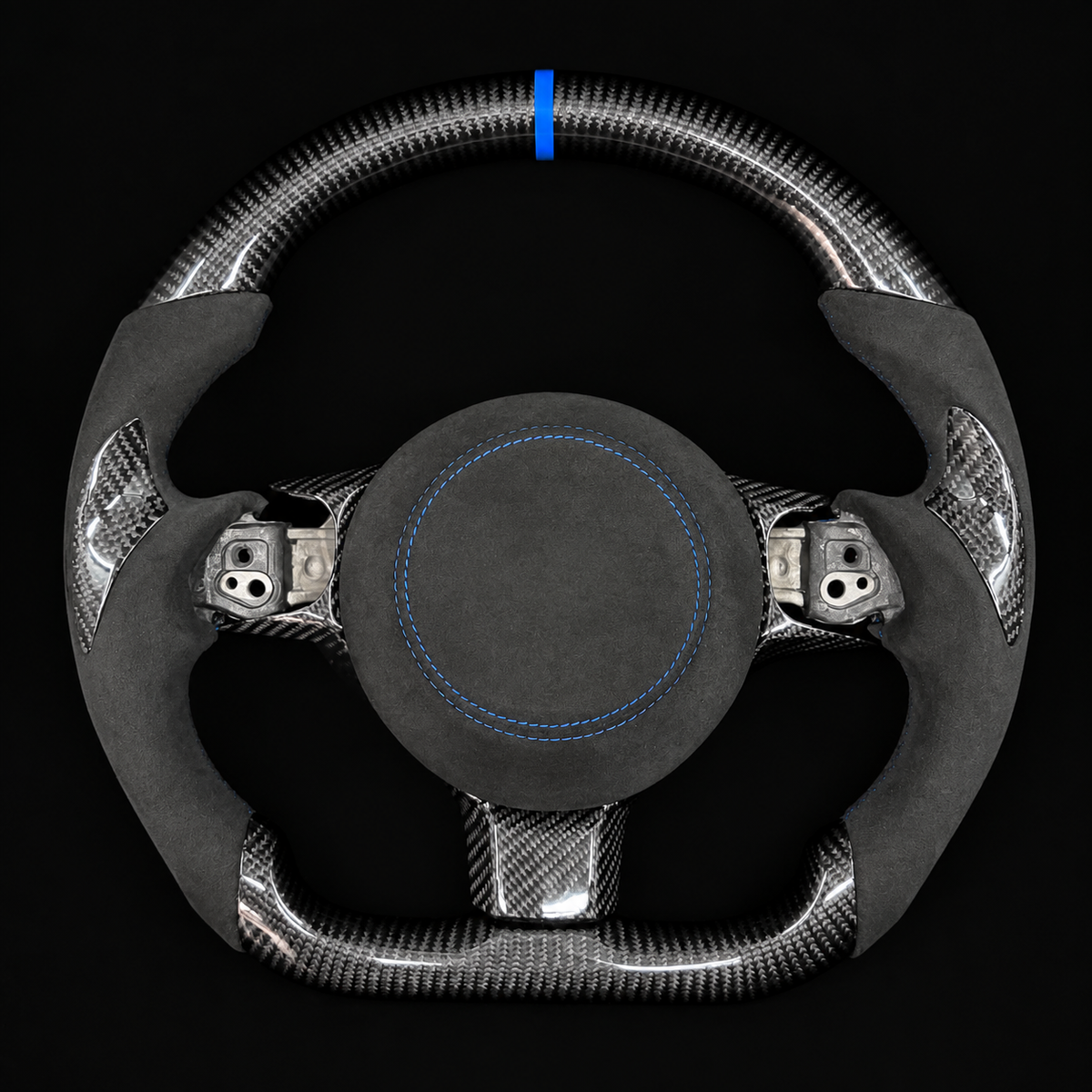 Custom Carbon Fiber Steering Wheel Fits Toyota FT86 GT86 FRS 2017-2026 / Subaru BRZ 2017-2026