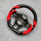 Carbon fiber steering wheel fits Acura TLX MDX 2021‑2026