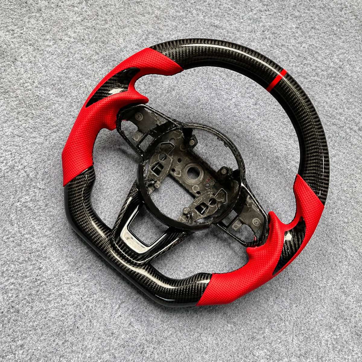 Carbon fiber steering wheel fits Acura TLX MDX 2021‑2026