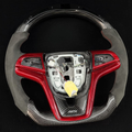 LED Carbon Fiber Steering Wheel Fits Chevrolet 2011-2015 Cruze / Volt