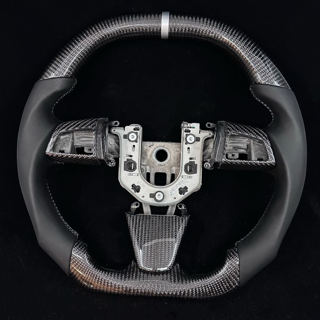 Carbon Fiber Steering Wheel Fits Cadillac 2008-2013 CTS / 2008-2009 XLR / 2008-2011 STS / 2010-2013 SRX