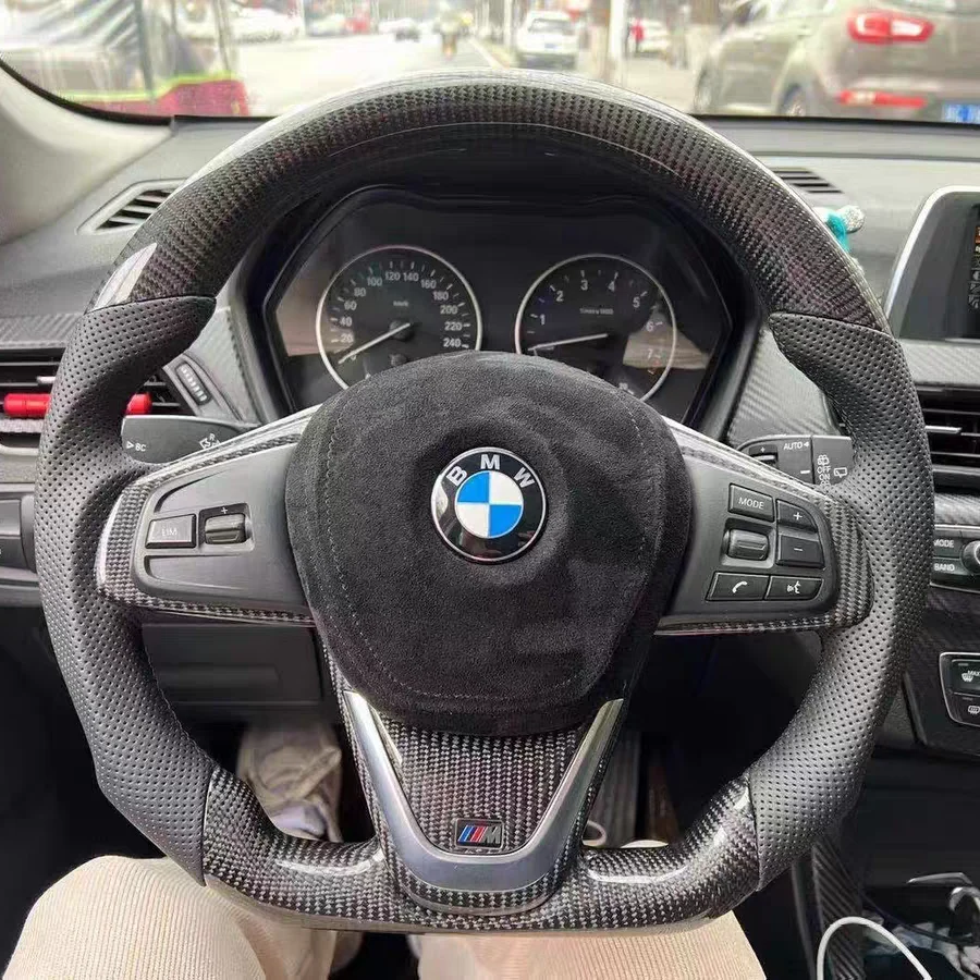 Carbon Fiber Steering Wheel Fits BMW F45 F48 F49 F39 F46