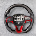 Carbon Fiber Steering Wheel Fits Dodge 2016-2023 Charger / 2015-2023 Challenger / 2014-2023 Durango