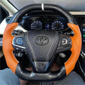 Carbon Fiber Steering Wheel Fits Toyota Camry 2014-2017 / Harrier 2013-2018