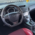 Carbon Fiber Steering Wheel Fits Hyundai Genesis Coupe 2009-2016