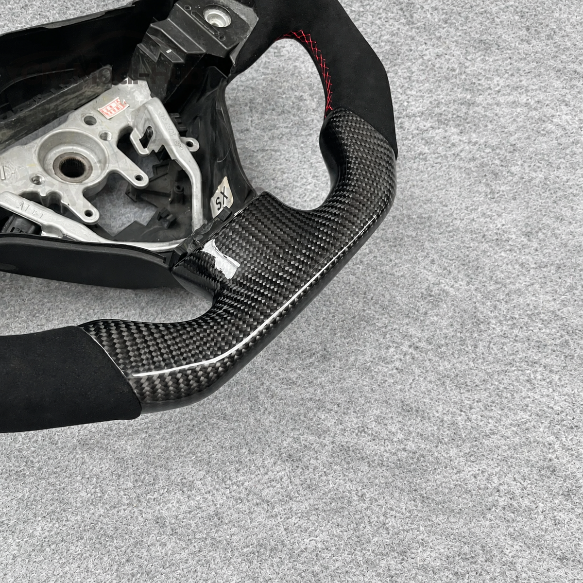 Custom Carbon Fiber Steering Wheel Fits Subaru WRX STI Impreza 2008-2014 / Forester 2009-2013 / Legacy 2008-2009