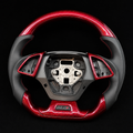 Red Carbon Fiber Steering Wheel Fits Chevrolet 2016-2024 Camaro