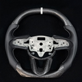 Carbon fiber steering wheel fits Cadillac 2020-2026 CT4 / CT5 / 2019-2025 XT4