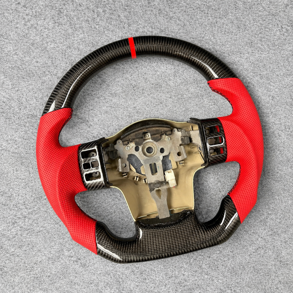 Custom Carbon Fiber Steering Wheel Fits Nissan 2005-2012 Titan