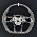 Carbon Fiber Steering Wheel fits Ford 2024-2026 Mustang