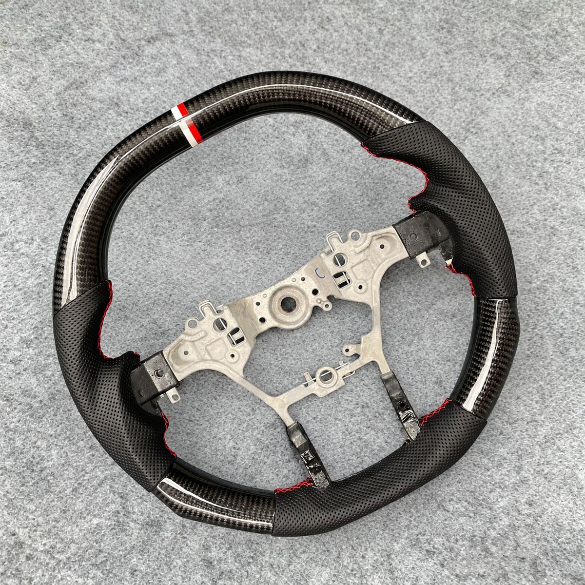 Carbon Fiber Steering Wheel Fits Toyota Fortuner 2014-2026