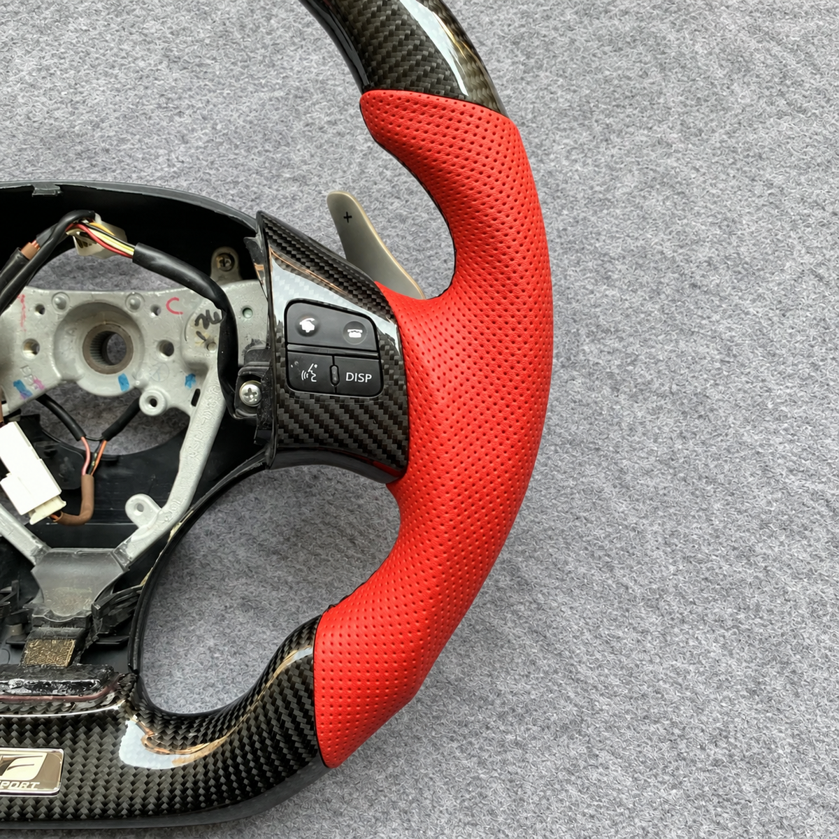 Carbon Fiber Steering Wheel Fits Lexus IS250/IS300/GS350/IS-F 2006-2012