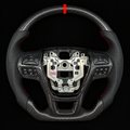 Custom Carbon Fiber Steering Wheel Fits Ford 2013-2019 Taurus / 2011-2014 Edge / 2011-2015 Explorer / 2011-2020 Flex