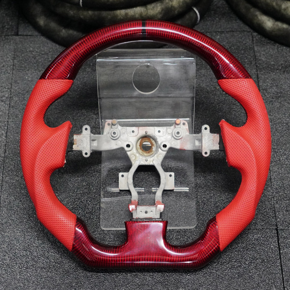 Red Carbon Fiber Steering Wheel Fits Nissan 2009-2016 GTR