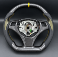 Carbon Fiber Steering Wheel fits BMW 1 SERIES E82 E88 / 3 SERIES E90 E91 E92 E93 / X1 E84