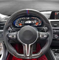 T-Style Carbon Fiber Steering Wheel Assembly for BMW 1/2/3/4/5/6/7 Series, X1-X6, E & F Chassis