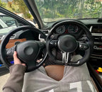 T-Style Carbon Fiber Steering Wheel Assembly for BMW 1/2/3/4/5/6/7 Series, X1-X6, E & F Chassis
