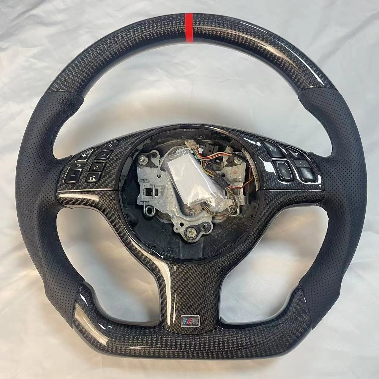 Carbon Fiber Steering Wheel Fits BMW E46