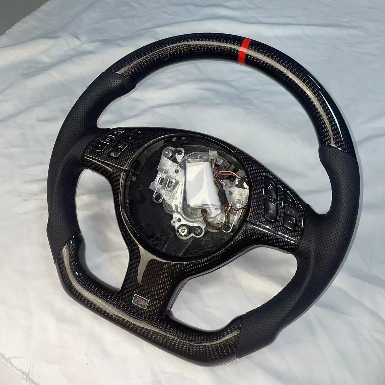 Carbon Fiber Steering Wheel Fits BMW E46