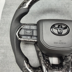 Forged Carbon Fiber Steering Wheel For Toyota LC300
