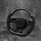 Carbon Fiber Steering Wheel For Audi S3 S4 S5 RS3 RS4 RS5 2017+