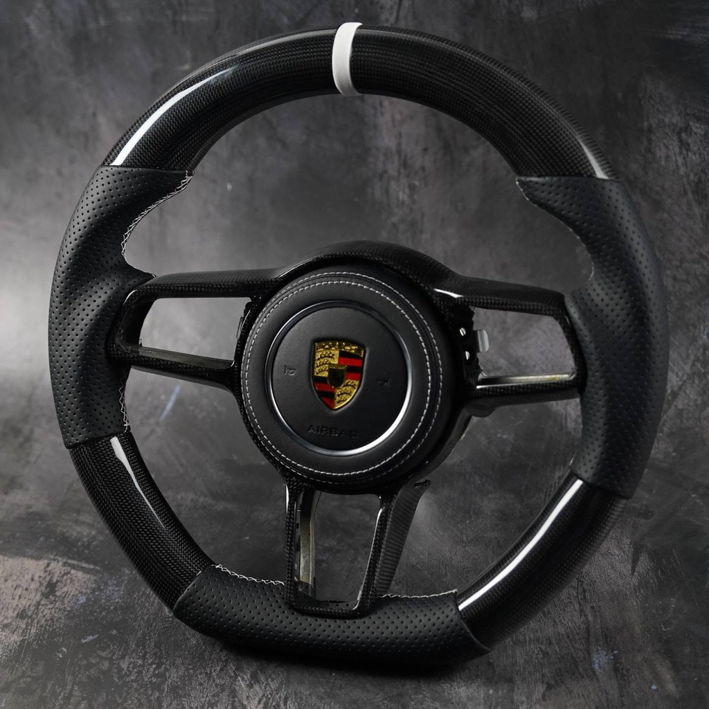 Carbon Fiber Steering Wheel For 2018 Porsche 911 Carrera 4 GTS (991.2)