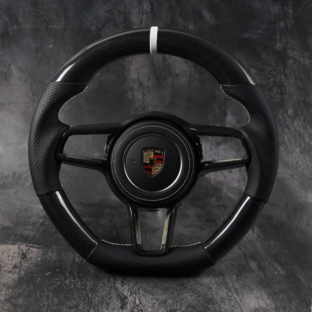 Carbon Fiber Steering Wheel For 2018 Porsche 911 Carrera 4 GTS (991.2)