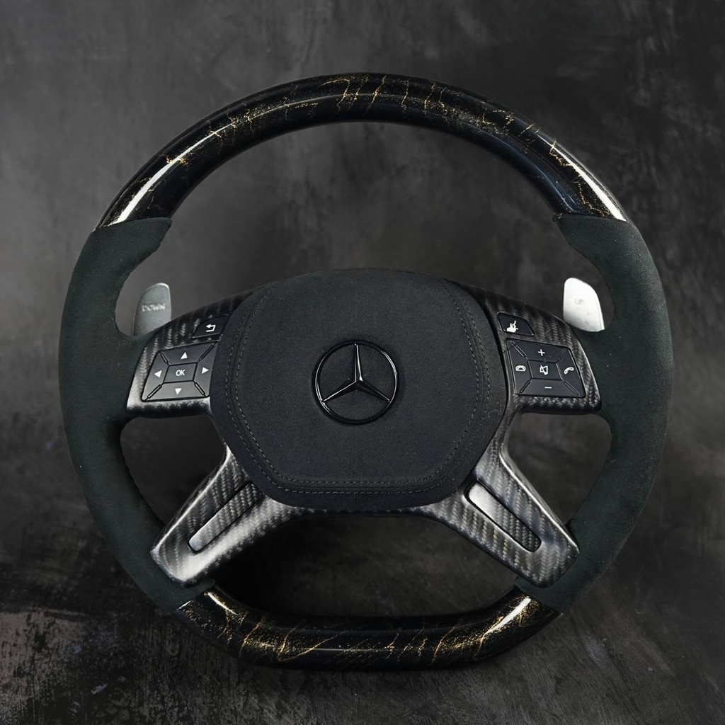 Forged Carbon Steering Wheel For Mercedes G63 W463 2012-2018