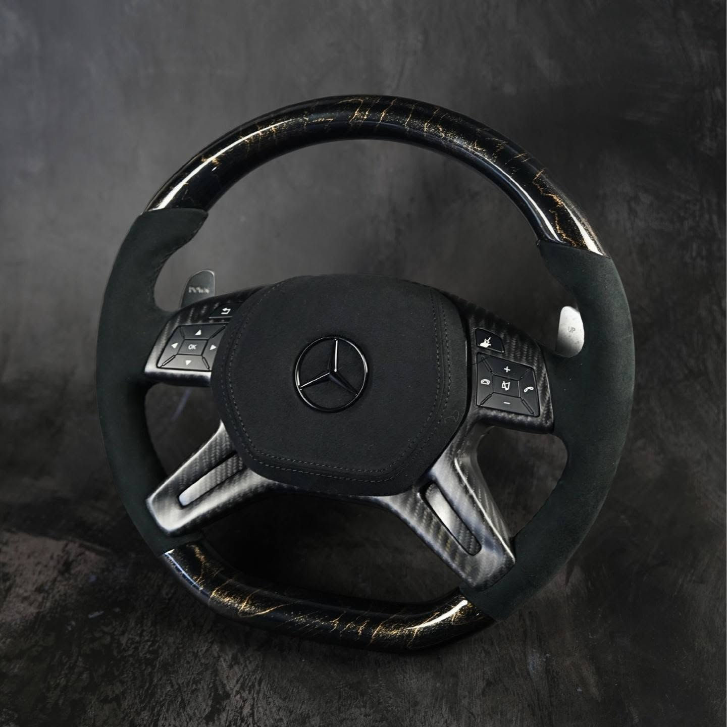 Forged Carbon Steering Wheel For Mercedes G63 W463 2012-2018