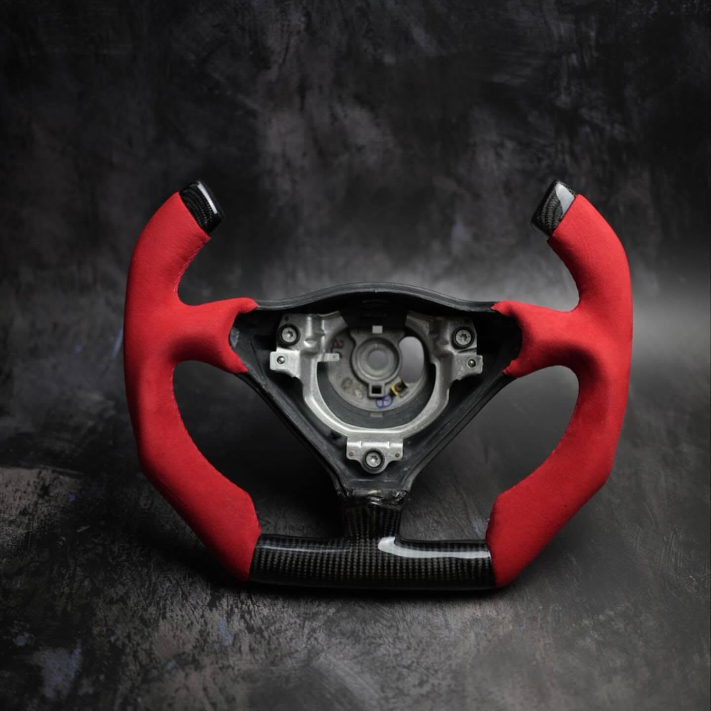F1 Style Alcantara Carbon Fiber Steering Wheel For Porsche 911 996 2002