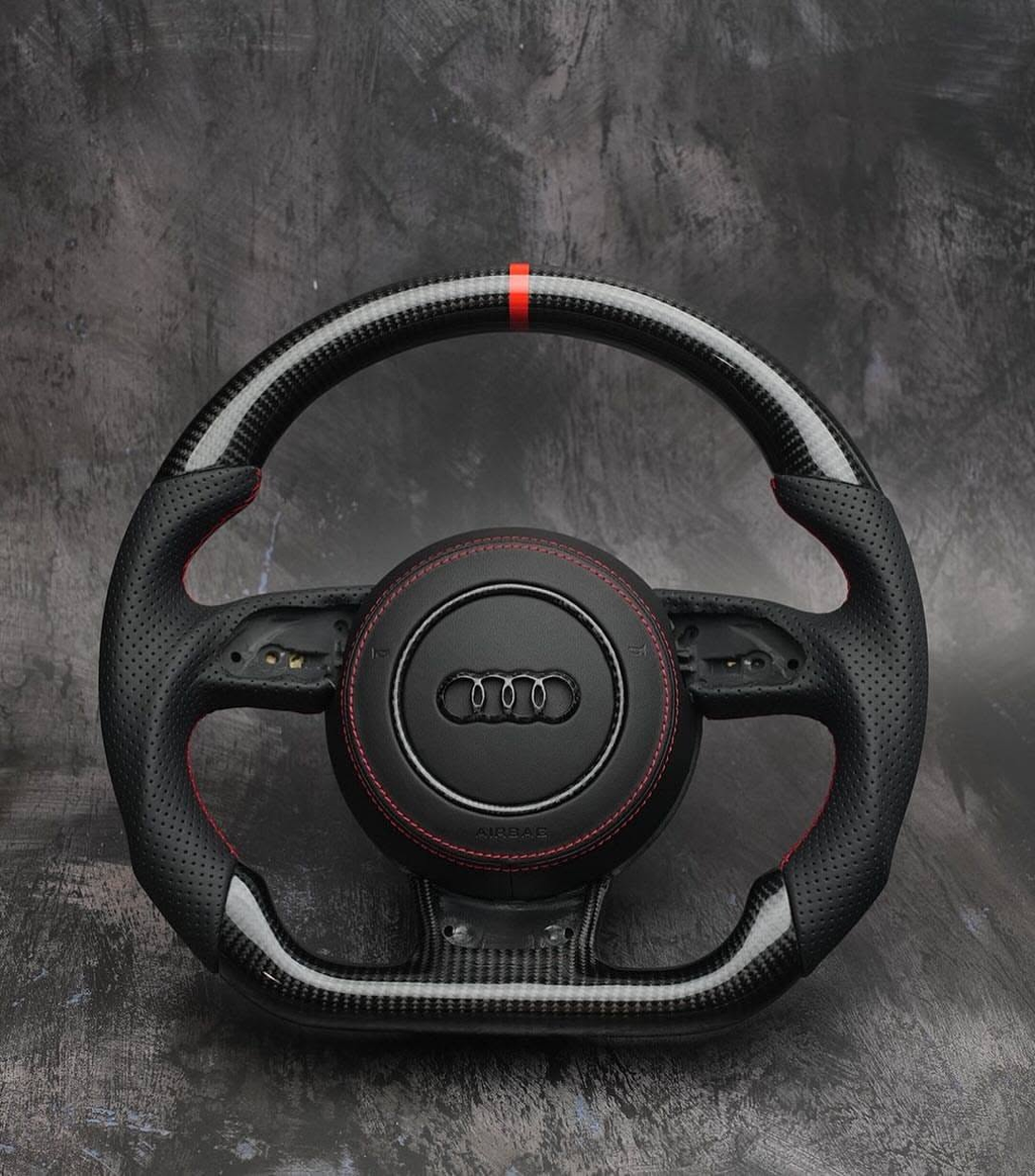 Carbon Fiber Steering Wheel For 2013 Audi S4