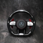 809 AMG Style LED Carbon Fiber Steering Wheel for Mercedes-AMG GT