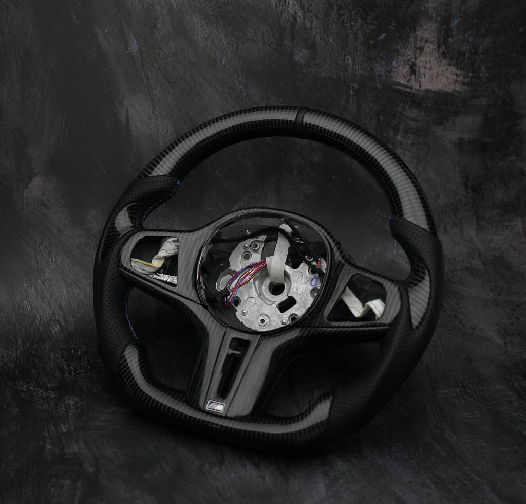 Carbon Fiber Steering Wheel for 2023 BMW M550i xDrive (G30 LCI)
