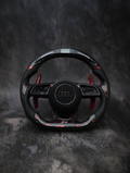 LED Forged Carbon Fiber Steering Wheel For Audi RS5