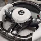 LED Forged Carbon Fiber Steering Wheel For BMW M5