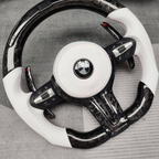LED Forged Carbon Fiber Steering Wheel For BMW M5