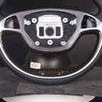 Wood Finish Carbon Fiber Steering Wheel For Mercedes-Benz S-Class