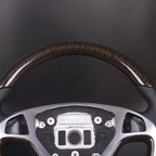 Wood Finish Carbon Fiber Steering Wheel For Mercedes-Benz S-Class