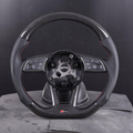 Carbon Fiber Steering Wheel For Audi Q7