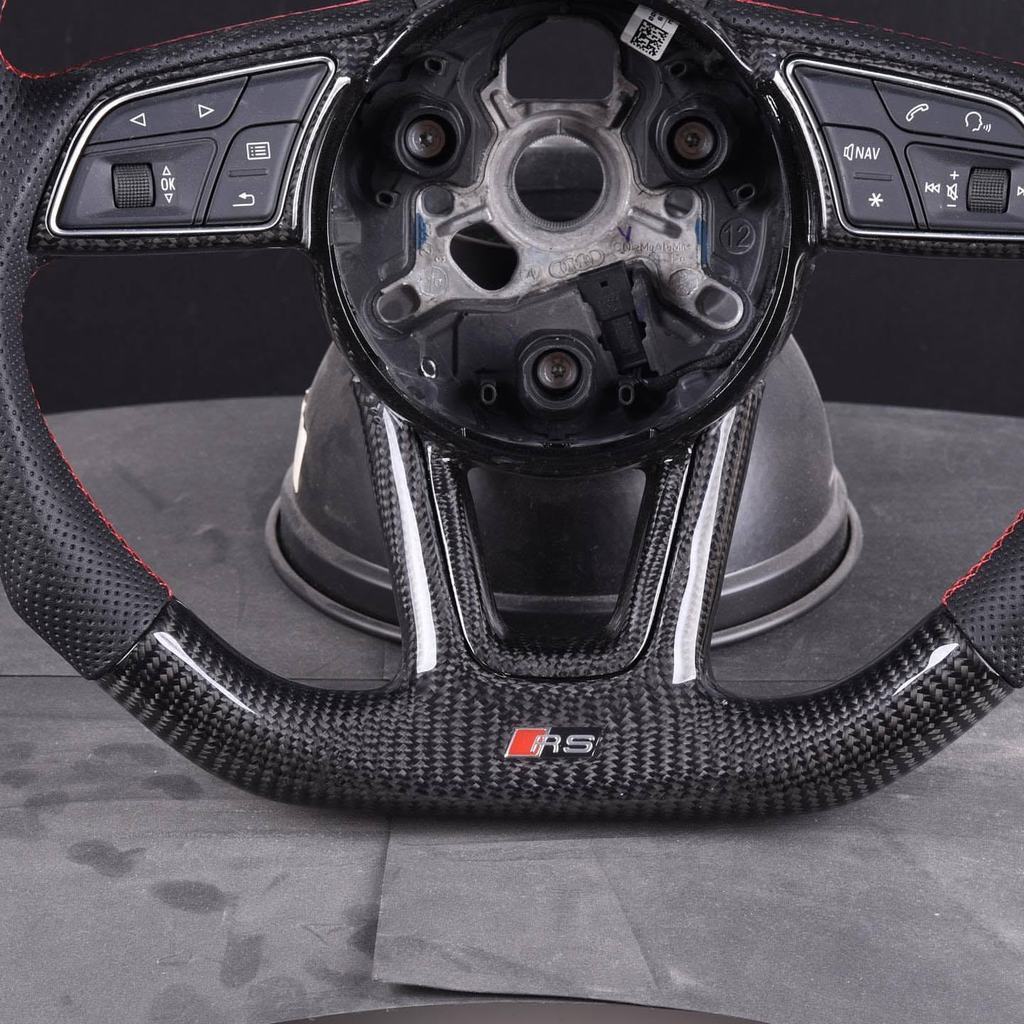 Carbon Fiber Steering Wheel For Audi Q7