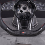 Carbon Fiber Steering Wheel For Audi Q7