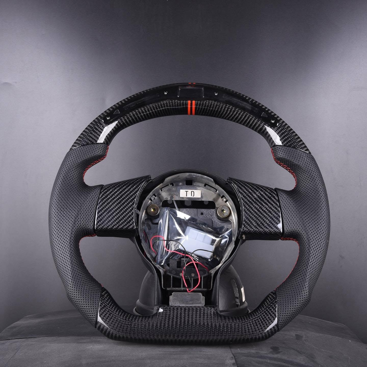 LED Carbon Fiber Steering Wheel For Nissan 350Z