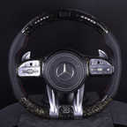 809 AMG Style Custom Logo Forged LED Steering Wheel For Mercedes-Benz A-Class W177