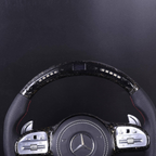 809 AMG Style Custom Logo Forged LED Steering Wheel For Mercedes-Benz A-Class W177