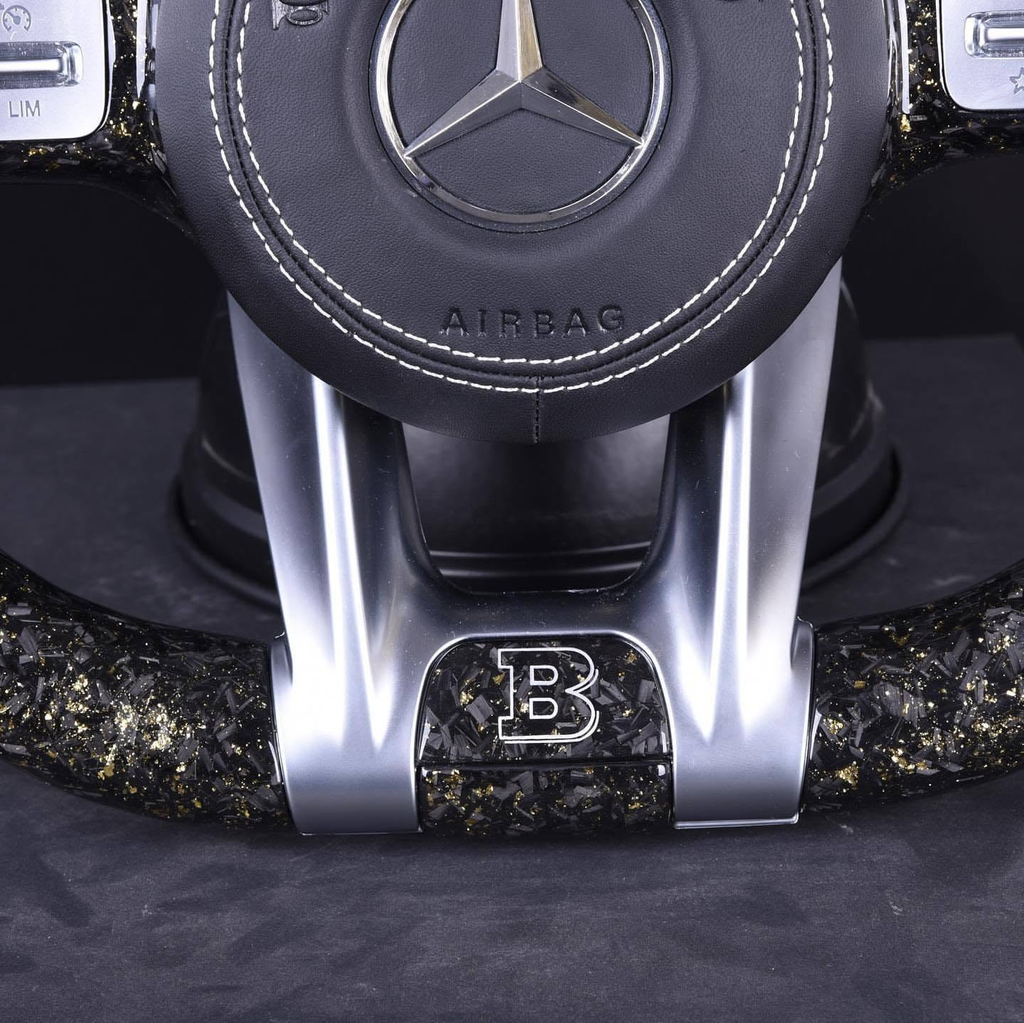 809 AMG Style Custom Logo Forged LED Steering Wheel For Mercedes-Benz A-Class W177