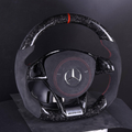 Forged Carbon Fiber Steering Wheel For Mercedes-Benz C-Class, GLC, GLS AMG
