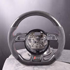Custom Forged Carbon Fiber Steering Wheel for Audi RS6 2013-2018